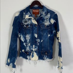 Bitten by Sara Jessica Parker Distressed Jacket